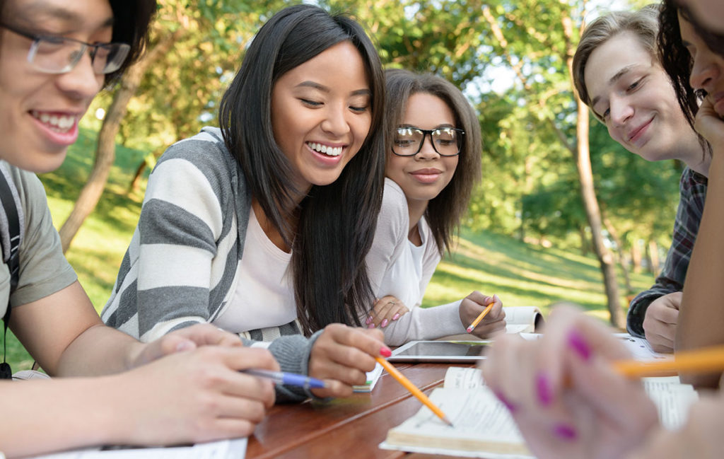 Studying in the great outdoors